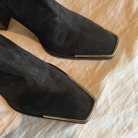 Alexander Wang Mascha boots in black suede - Picture 7 of 11